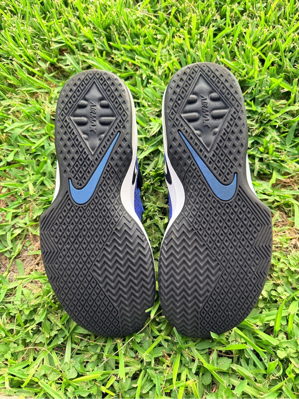 NIKE Air Max Infuriate 2 Mid Sneakers AA7066-400 Royal Blue Black Size 10 men’s - Picture 12 of 13